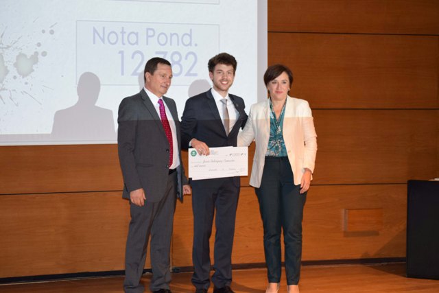 Jesús Rodríguez Camacho, Premio a la Excelencia en el rendimiento académico