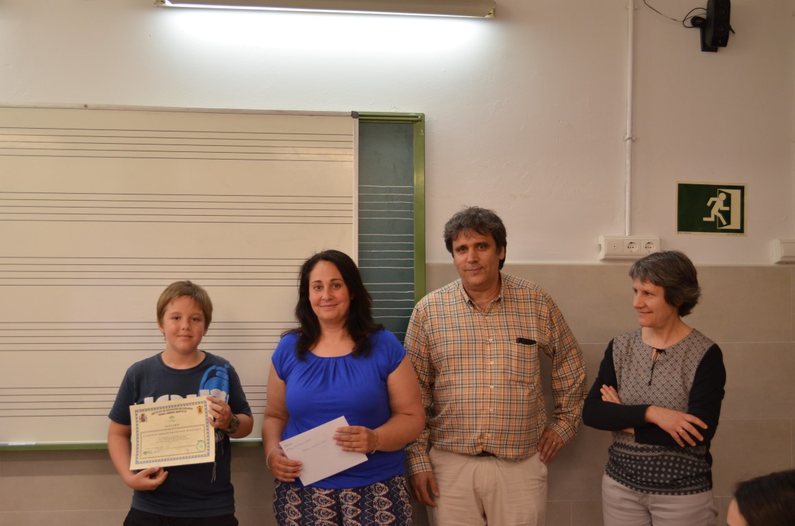 Entrega de premios del IX Concurso de Fotografía Matemática en el IES Pedro Jiménez Montoya