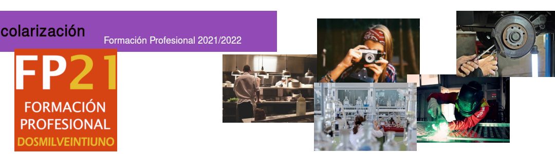 Solicitudes para formación profesional 2021/2022