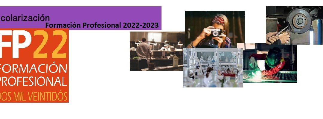 Solicitudes para formación profesional 2022/2023