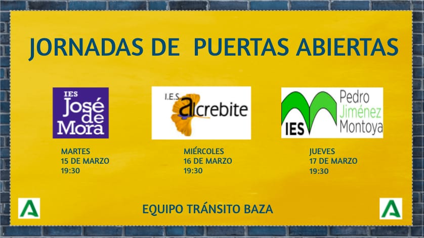 Jornadas de puertas abiertas